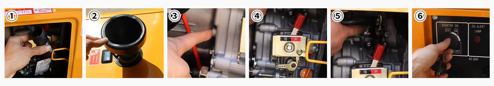 FUNZIONAMENTO DEL GENERATORE DA 5KVA FUNZIONAMENTO DEL GENERATORE DA 5KVA