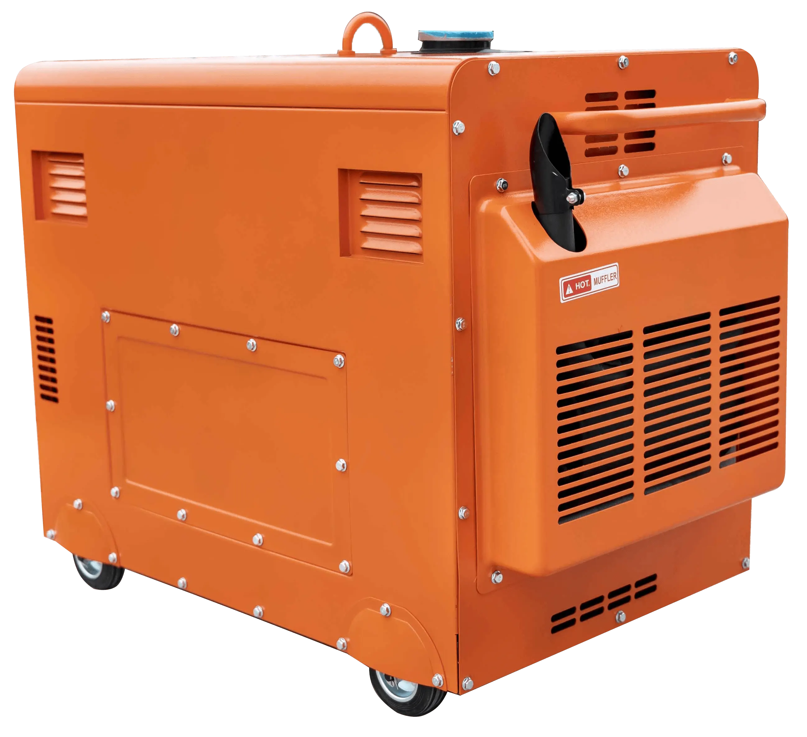 Generatore diesel silenzioso da 5 kVA - Raffreddato ad aria | EMEAN