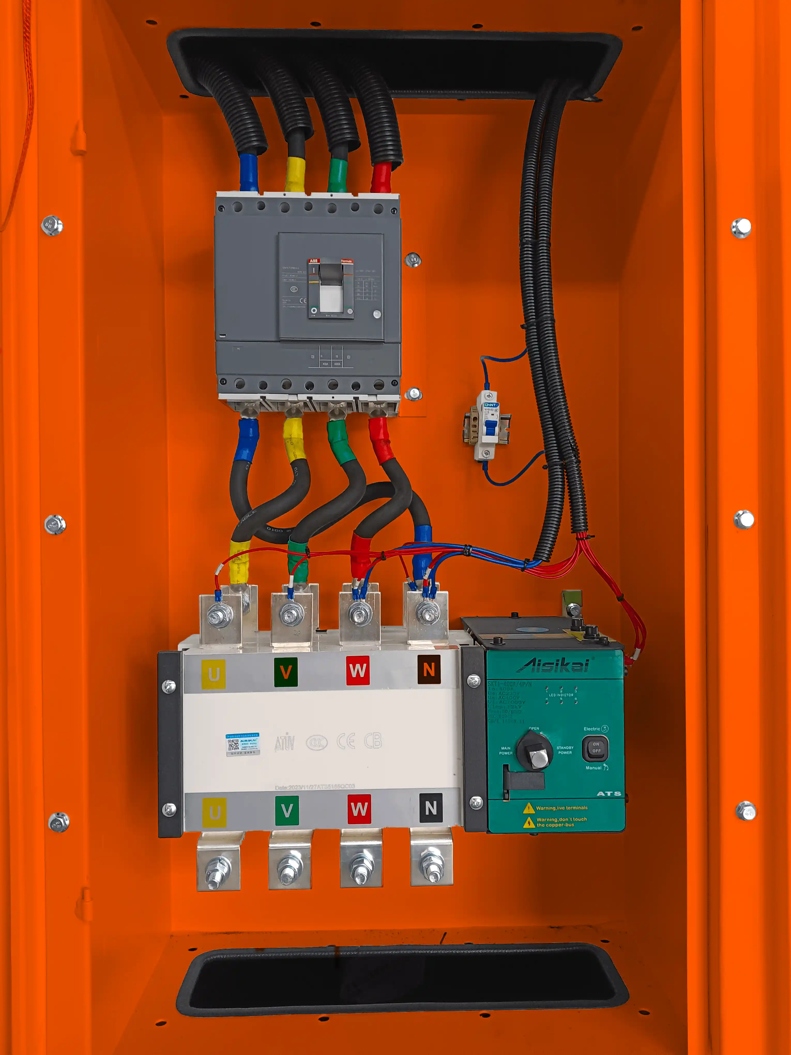 Gruppo elettrogeno tipo Contianer da 1875 KVA/1500 KW con motore WEICHAI