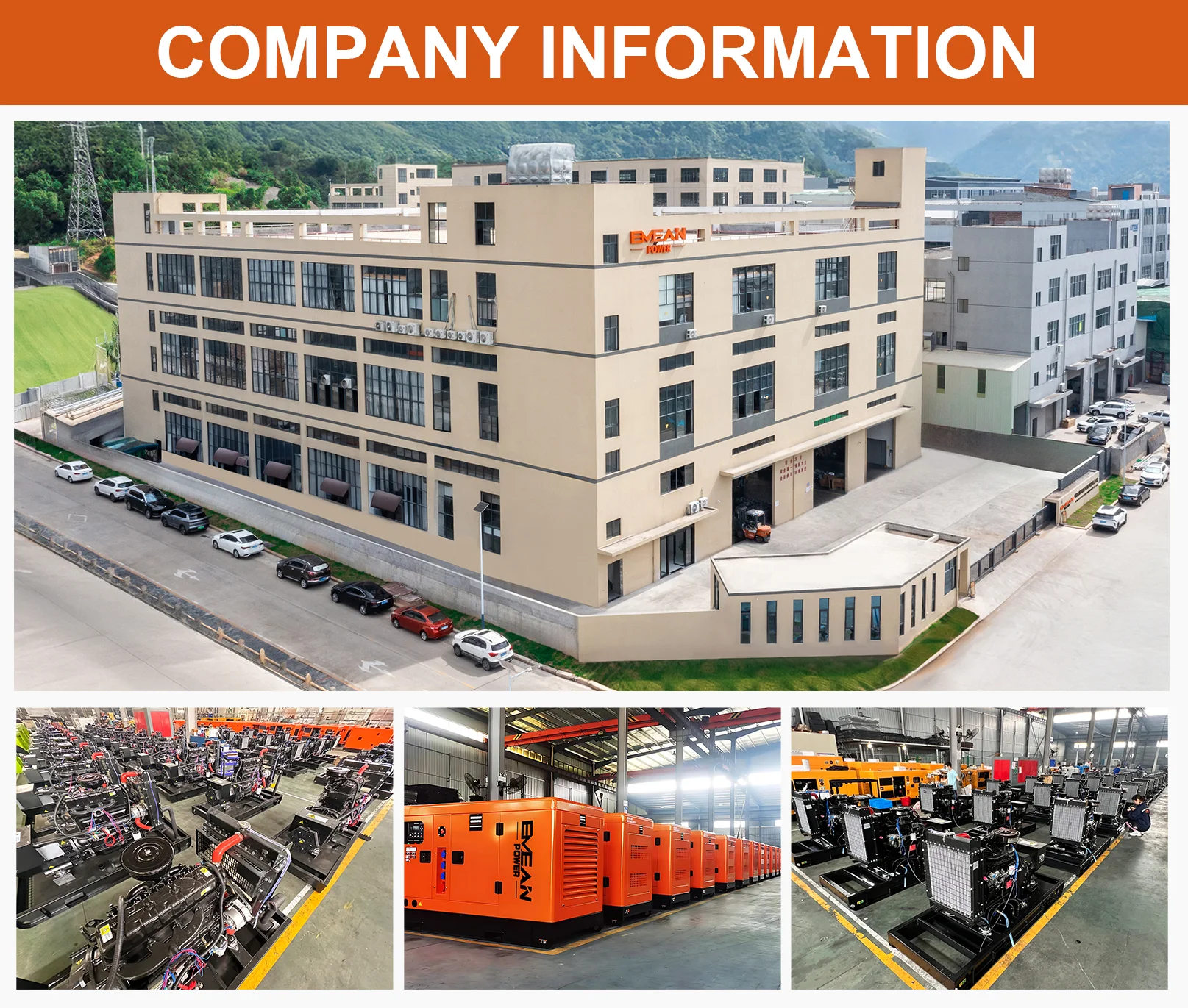 Fabbrica commerciale di generatori